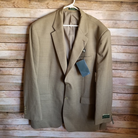 Lauren Ralph Lauren Other - NWT Lauren Ralph Lauren Blazer Size 48L 100% Wool